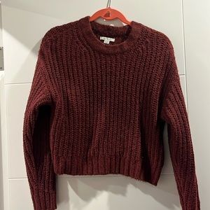 Cropped sweater